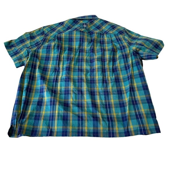 Alaskan Hardgear Borealis Shirt Men’s Size 2XL Green Plaid Short Sleeve NWOT - Picture 5 of 5